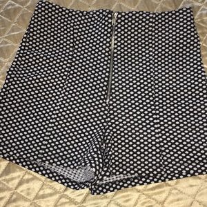 Polka Dot High Wasted Shorts